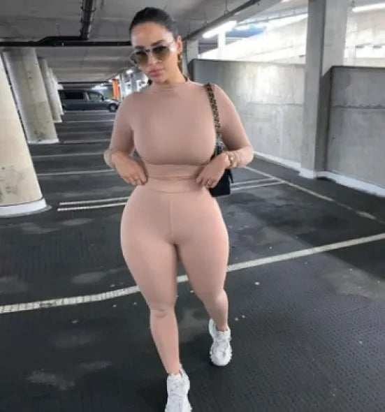 Ensemble Salopette Automnale Deux Pièces pour Femme