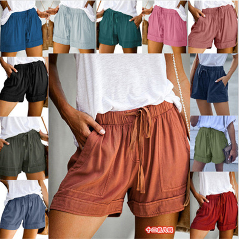 Short Femme Taille Haute Décontracté & Stylé
