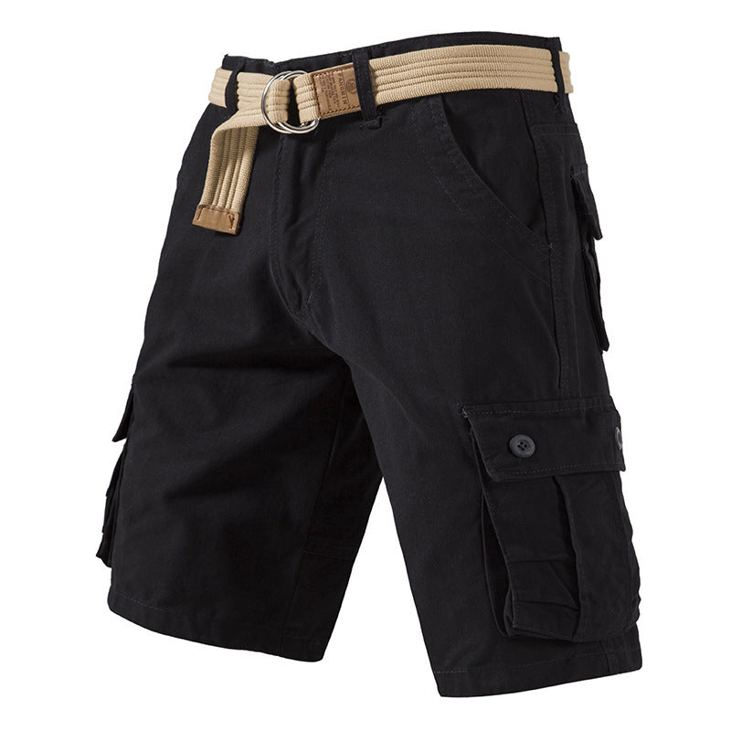 Shorts cargo décontractés, nouvelle collection estivale, coupe courte, multi-poches, amples et grande taille