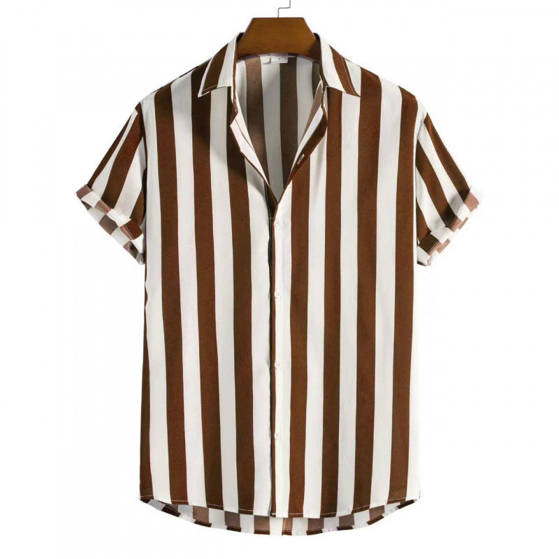 T-shirt Homme Été Coupe Ajustée & Style Jeune