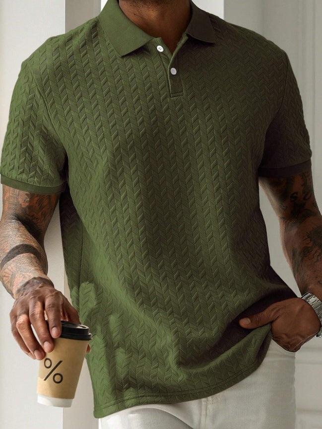 Polo Homme Uni Classique, Léger & Polyvalent