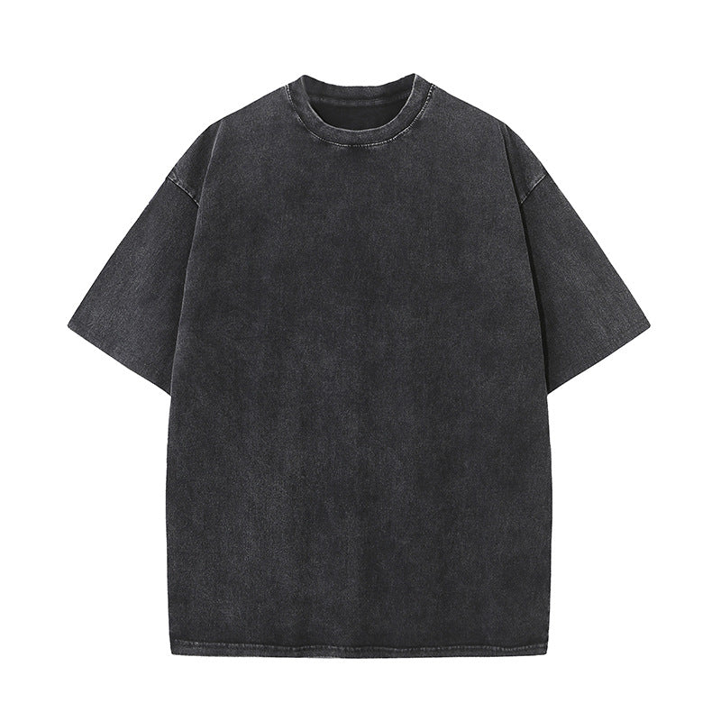 T-shirt Homme Oversize Lavé Style Streetwear Rétro & Confort Premium