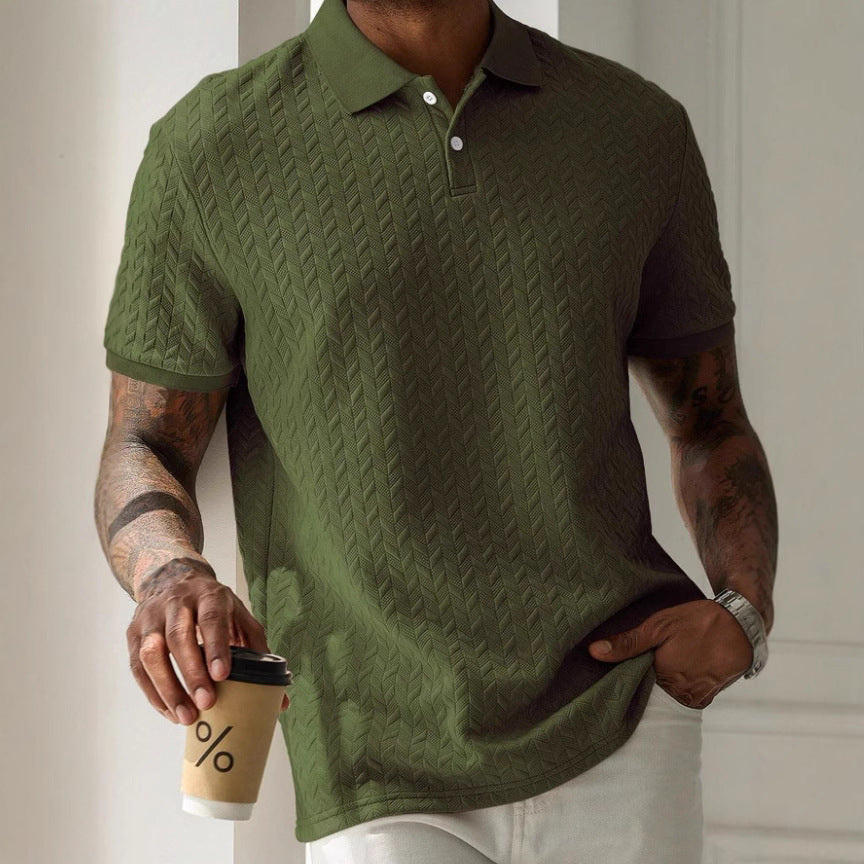 Polo Homme Uni Classique, Léger & Polyvalent