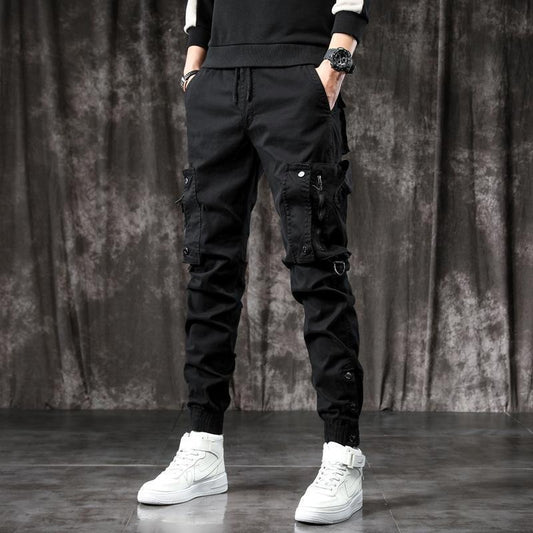 Pantalon cargo slim pour homme  Coupe ajustée, multi-poches, style moderne et élégant