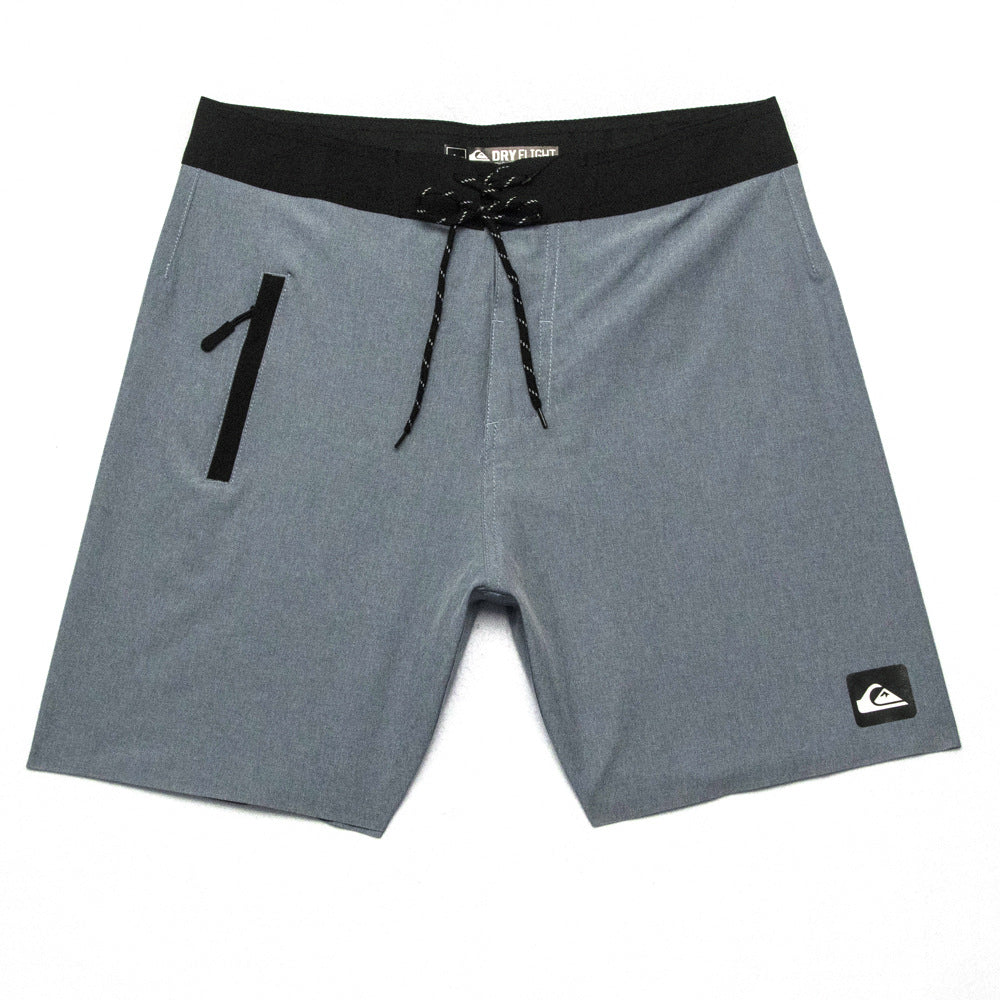Pantalon de plage Quiksilver pour homme, nouveau modèle décontracté, idéal pour la station balnéaire, spa ou sports nautiques comme le jet ski.