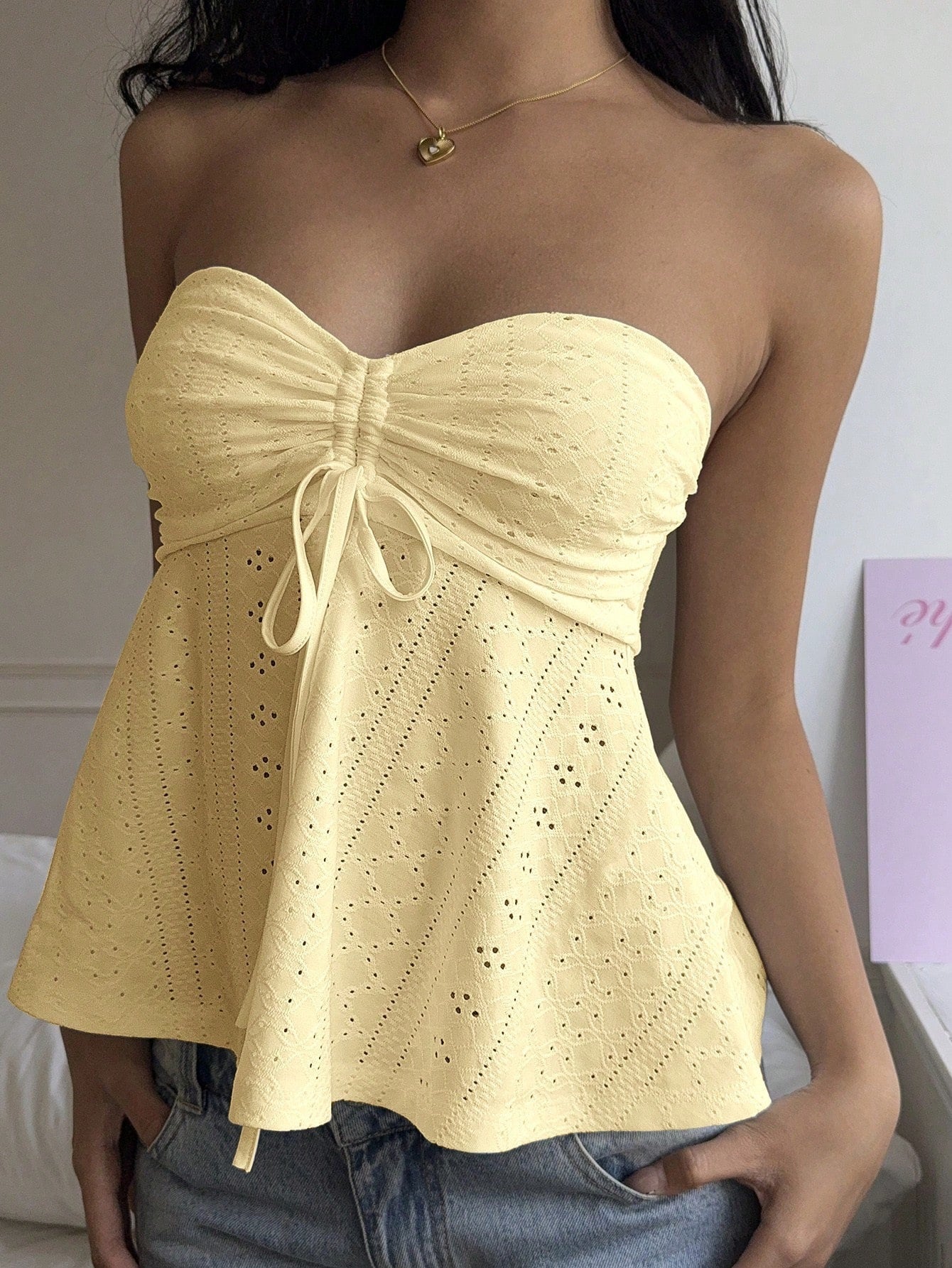 Top Bandeau Femme Style Chic & Slim