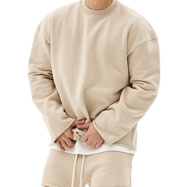 Sweat-shirt de sport pour homme Coupe ample, style athleisure, idéal pour lentraînement ou les loisirs, disponible en grande taille