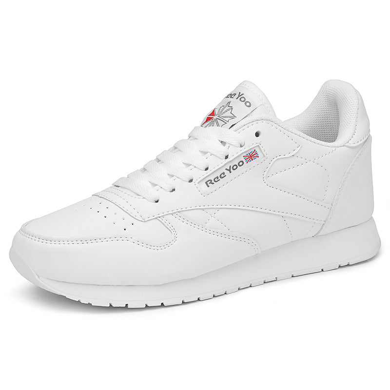 Chaussures en cuir pour couples, style Forrest Gump, grande taille jusqu’au 46, chaussures de course légères pour le printemps et l’automne.
