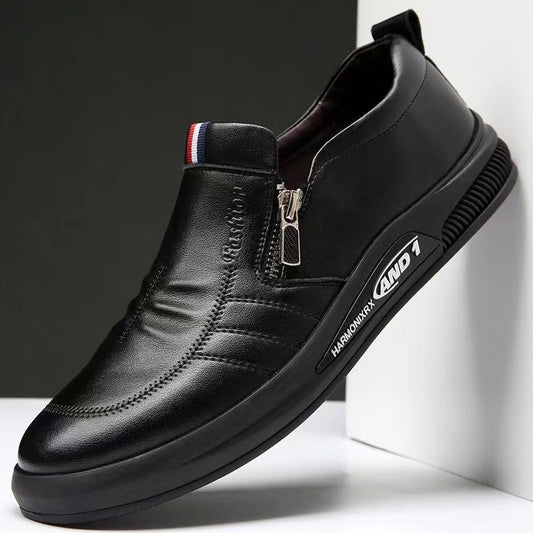 Chaussures en cuir pour homme  élégantes, décontractées et grandes tailles