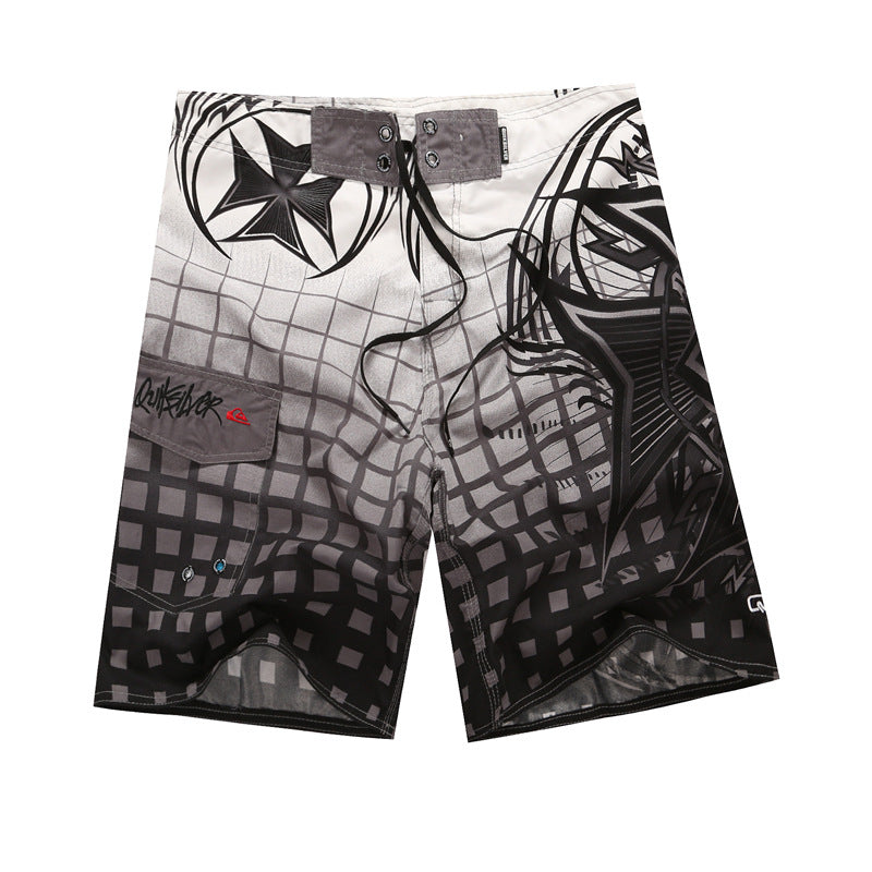 Pantalon de plage en velours pêche Quiksilver pour homme, séchage rapide, idéal pour le surf, détente estivale, voyage et station thermale.