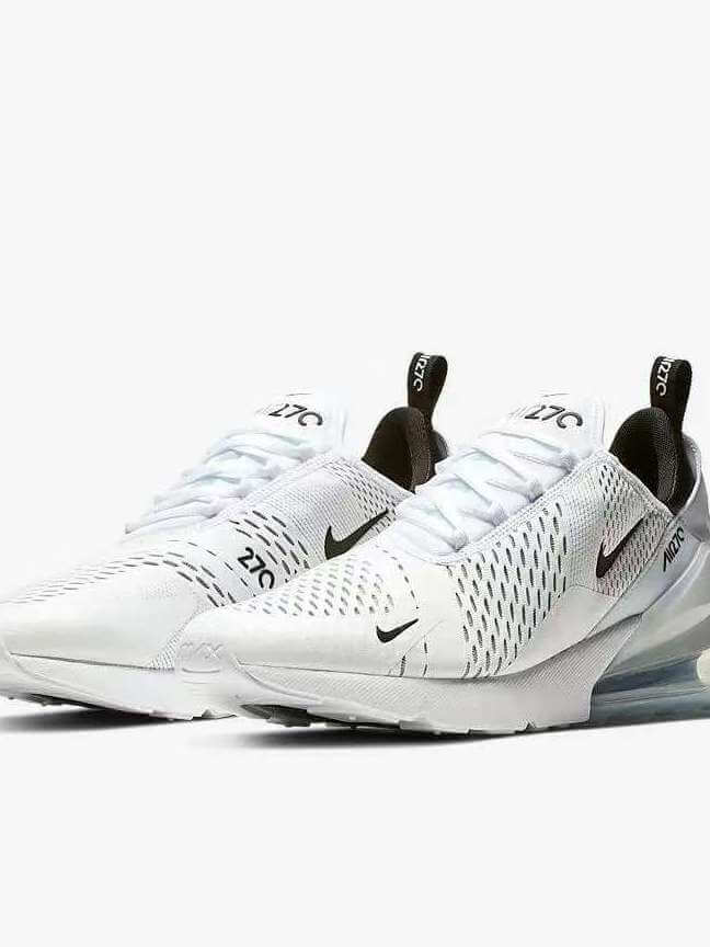 Nike Air Max 270 pour hommes et femmes, sneakers respirantes avec amorti, style athleisure, idéales pour la course, modèle AH8050.