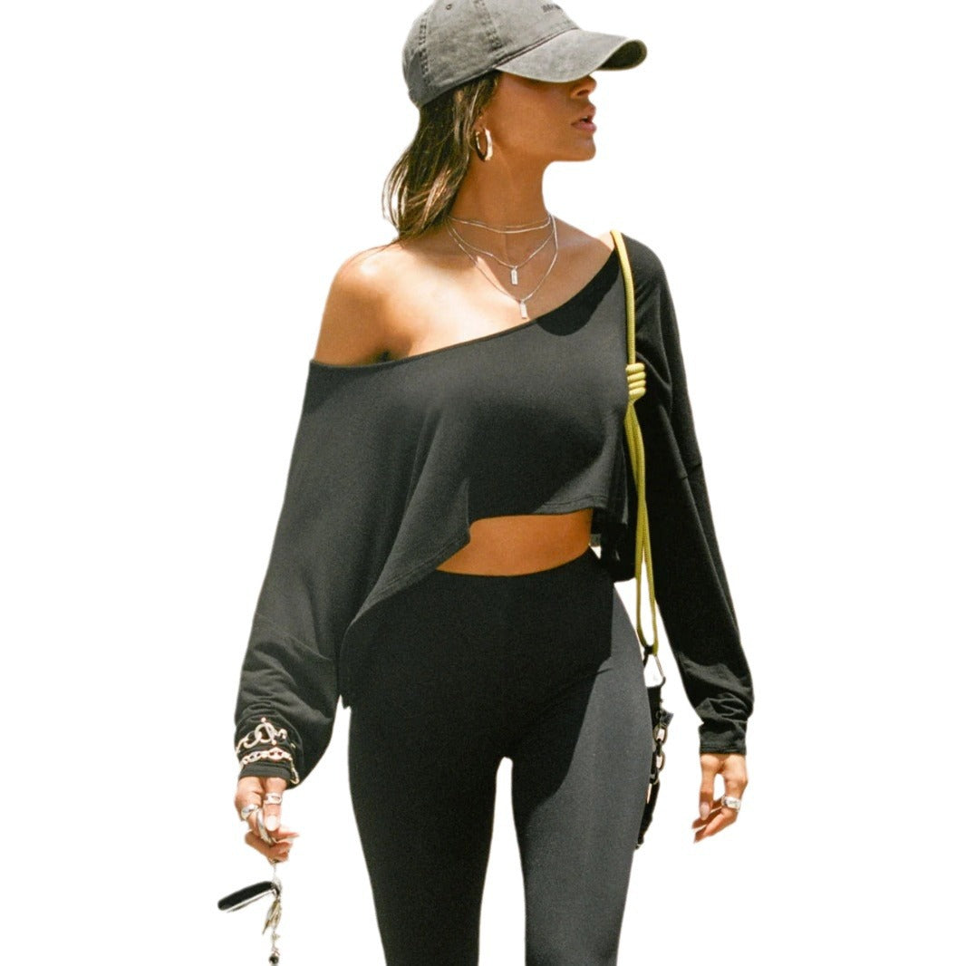 Crop Top Loose Style Streetwear Américain