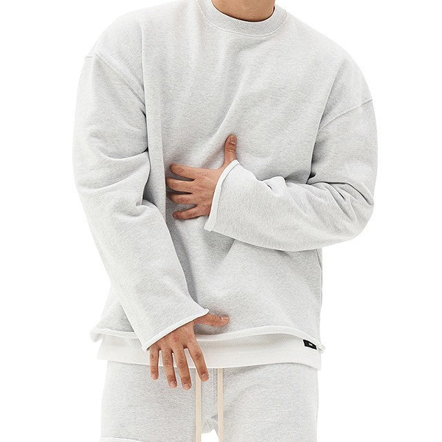 Sweat-shirt de sport pour homme Coupe ample, style athleisure, idéal pour lentraînement ou les loisirs, disponible en grande taille