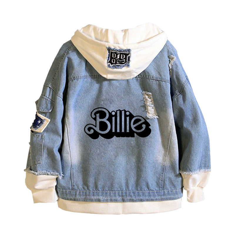 Sweat à capuche pour homme, inspiration Billie Eilish, léger et tendance, parfait pour le printemps et lautomne