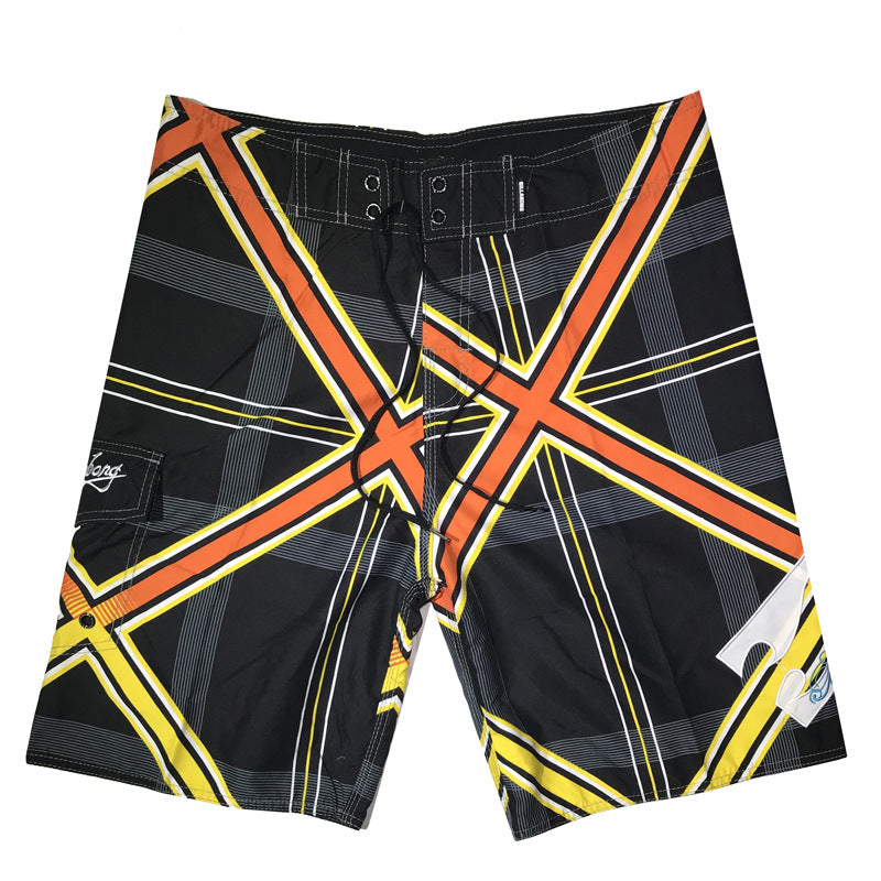 Pantalon de plage en velours pêche Quiksilver pour homme, séchage rapide, idéal pour le surf, détente estivale, voyage et station thermale.
