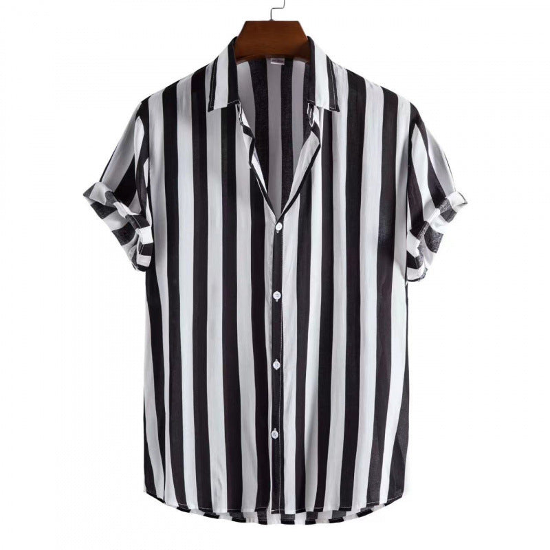 T-shirt Homme Été Coupe Ajustée & Style Jeune