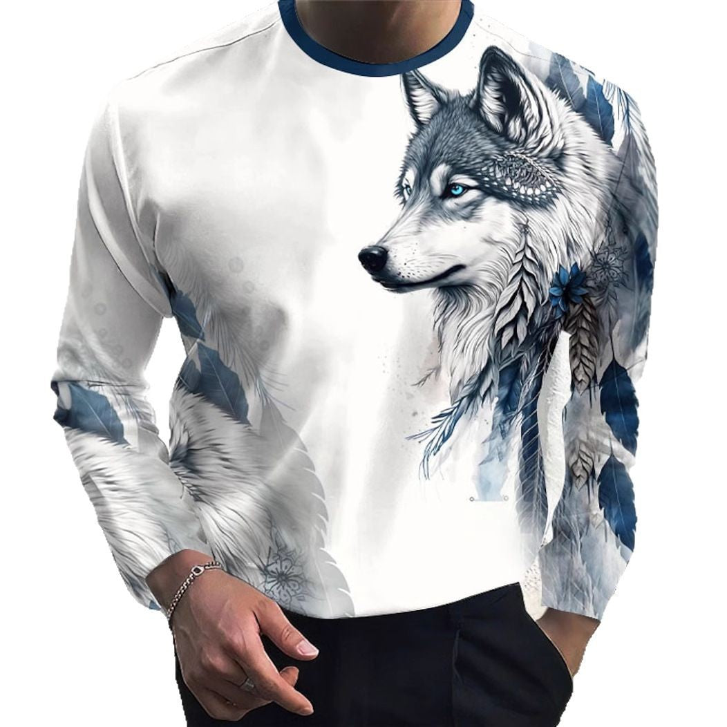 T-shirt Manches Longues Homme Coupe Classique & Style Minimaliste