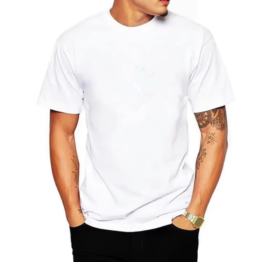 T-shirt Homme Été Coupe Ajustée & Style Jeune
