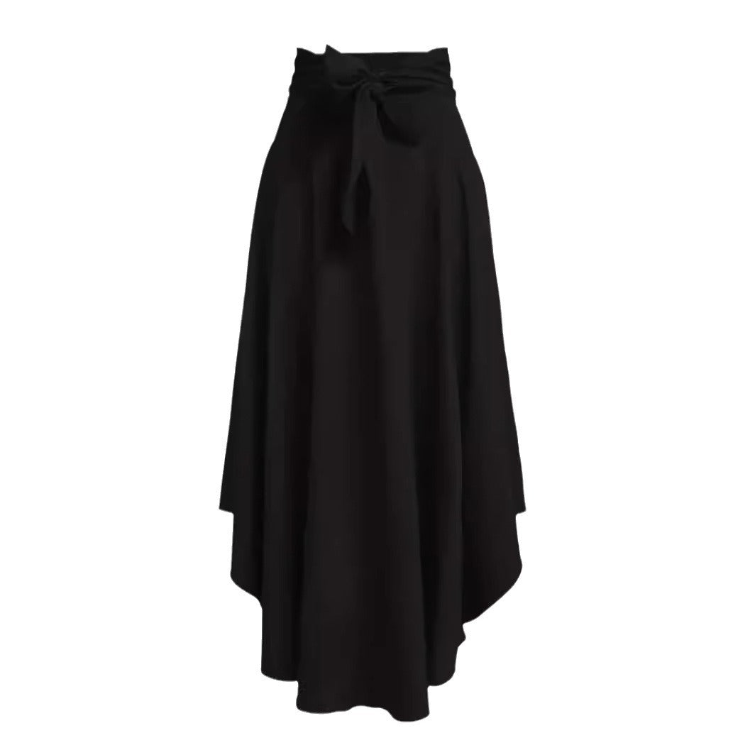 Jupe Midi à Volants Style Décontracté & Féminin pour le Printemps/Été