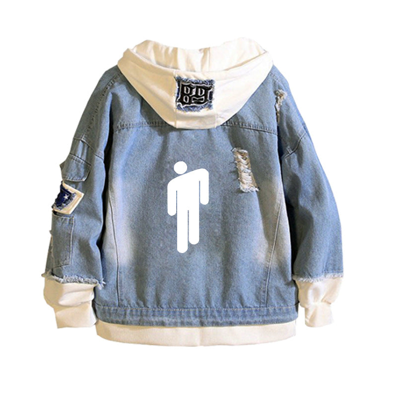 Sweat à capuche pour homme, inspiration Billie Eilish, léger et tendance, parfait pour le printemps et lautomne