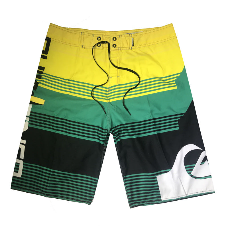 Pantalon de plage en velours pêche Quiksilver pour homme, séchage rapide, idéal pour le surf, détente estivale, voyage et station thermale.