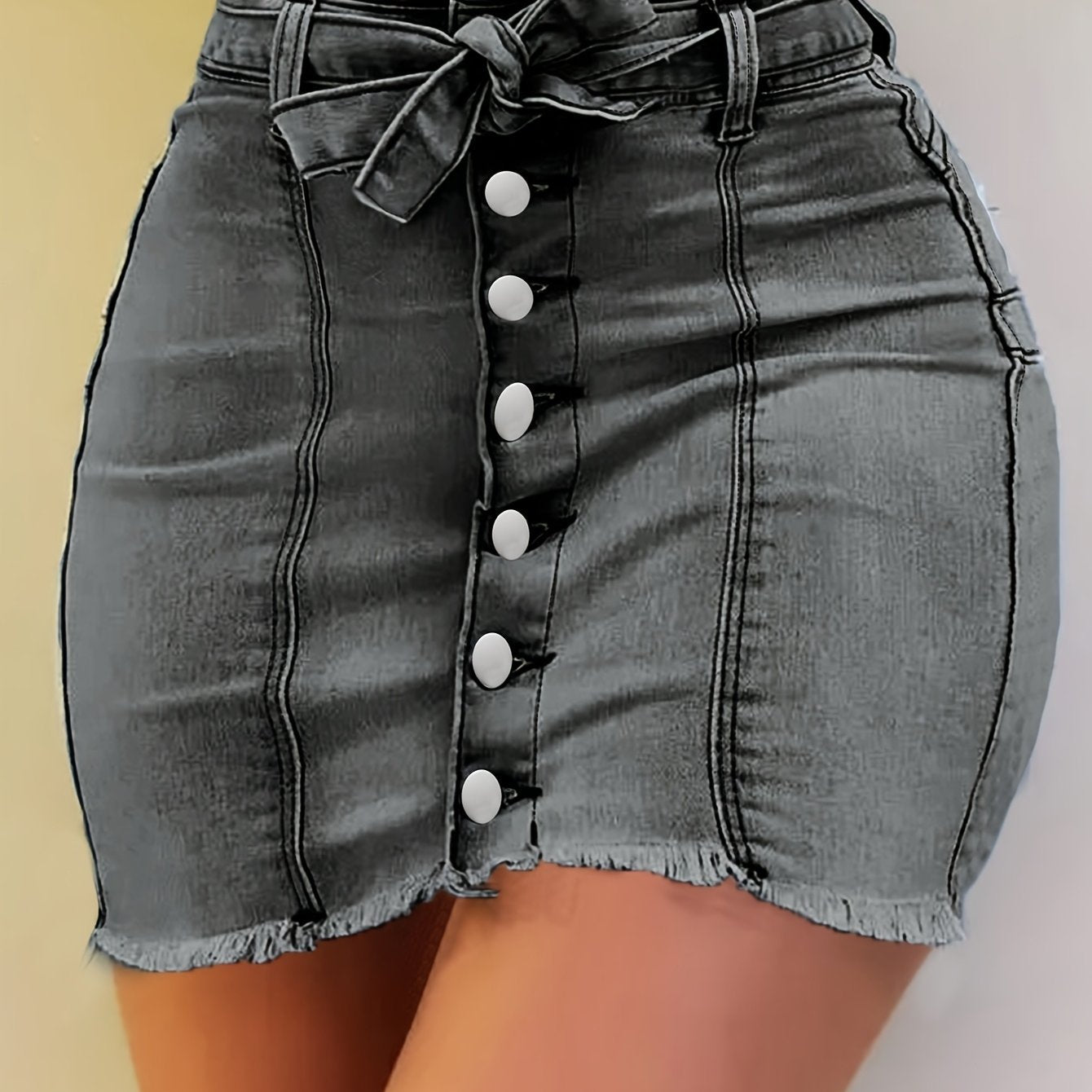 Top Tendance avec Lien à la Taille Style Urbain & Féminin