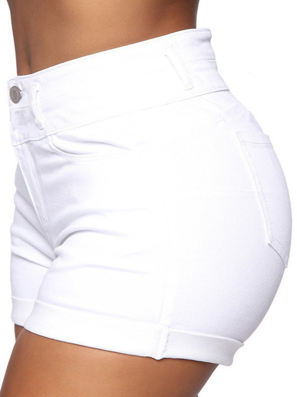Short Athleisure Femme Taille Élastique et Cordon de Serrage