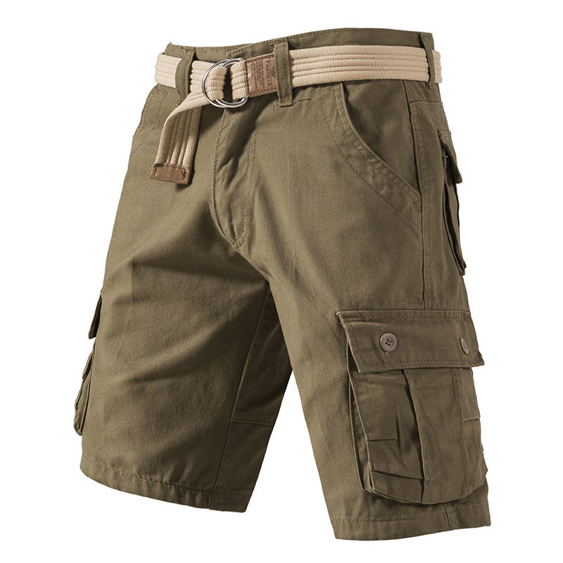 Shorts cargo décontractés, nouvelle collection estivale, coupe courte, multi-poches, amples et grande taille