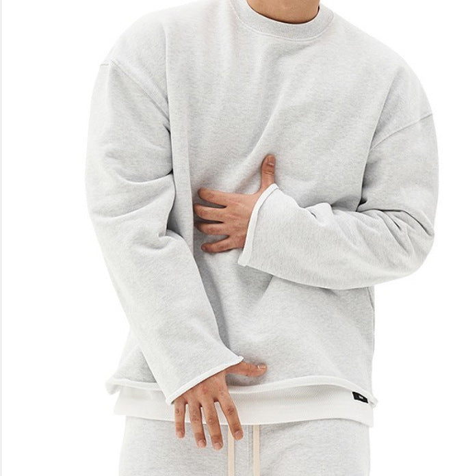 Sweat-shirt de sport pour homme Coupe ample, style athleisure, idéal pour lentraînement ou les loisirs, disponible en grande taille