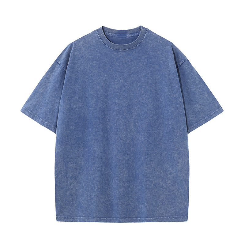 T-shirt Homme Oversize Lavé Style Streetwear Rétro & Confort Premium