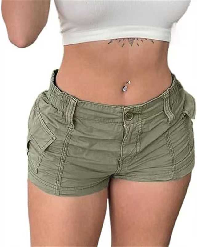 Salopette Short en Denim Femme Style Uni et Tendance