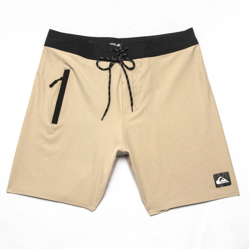 Pantalon de plage Quiksilver pour homme, nouveau modèle décontracté, idéal pour la station balnéaire, spa ou sports nautiques comme le jet ski.