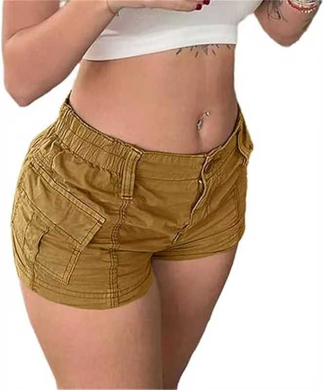 Salopette Short en Denim Femme Style Uni et Tendance