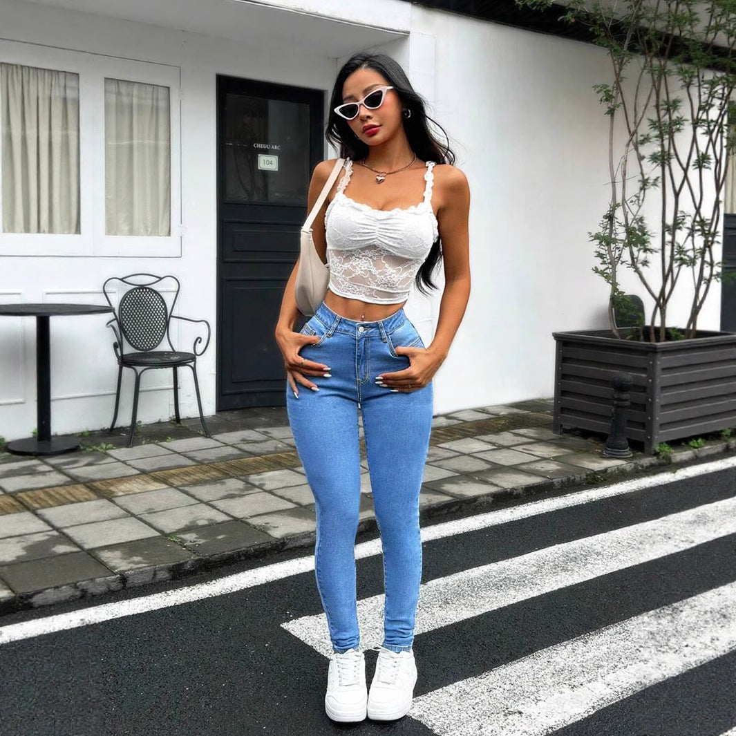 Jean Grande Taille Stretch Confort et Style Européen