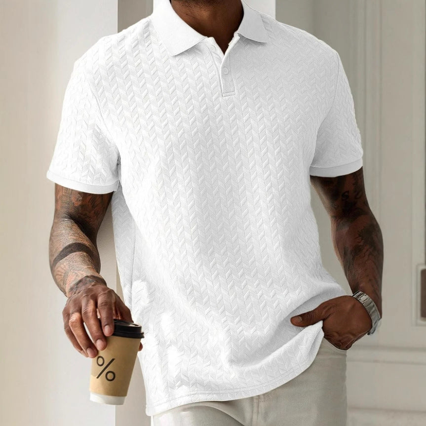 Polo Homme Uni Classique, Léger & Polyvalent