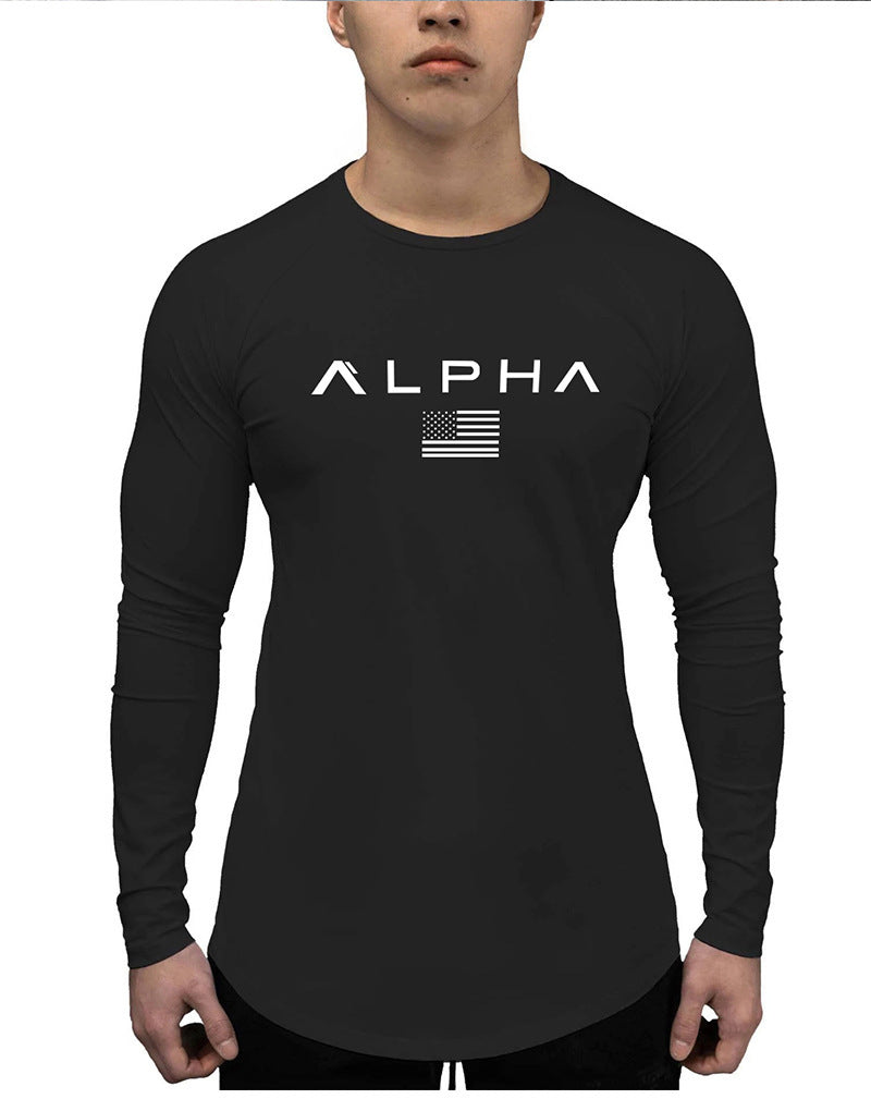T-shirt Homme Manches Longues Stretch & Coupe Fit Sportive