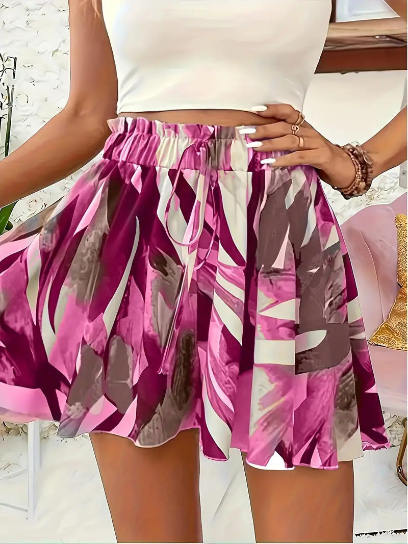 Short d'Été Imprimé Femme Confort & Style au Quotidien