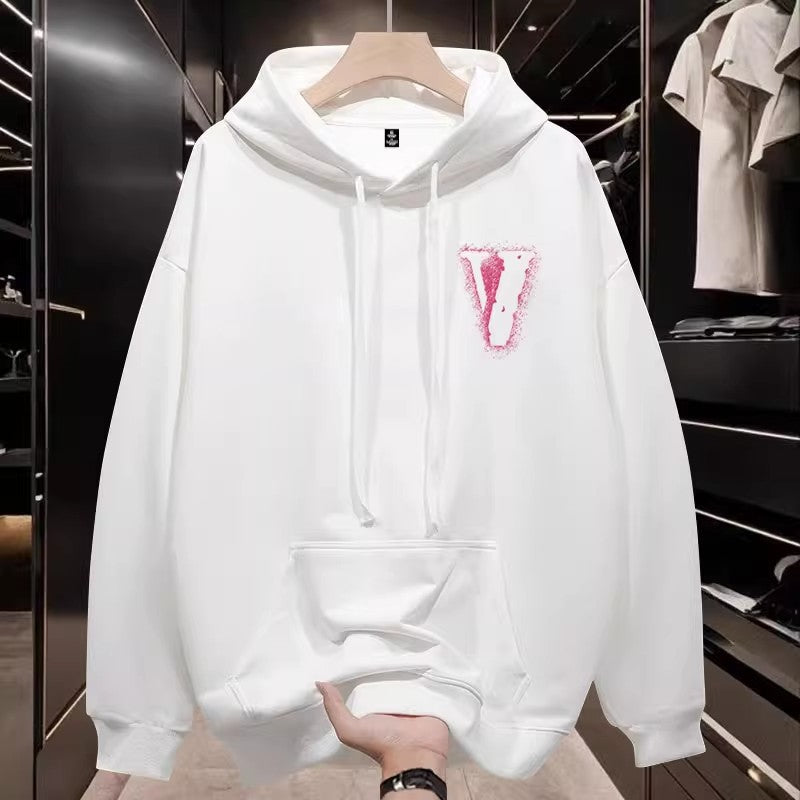 Sweat à capuche pour homme Coupe ample, intérieur molletonné, style décontracté et tendance