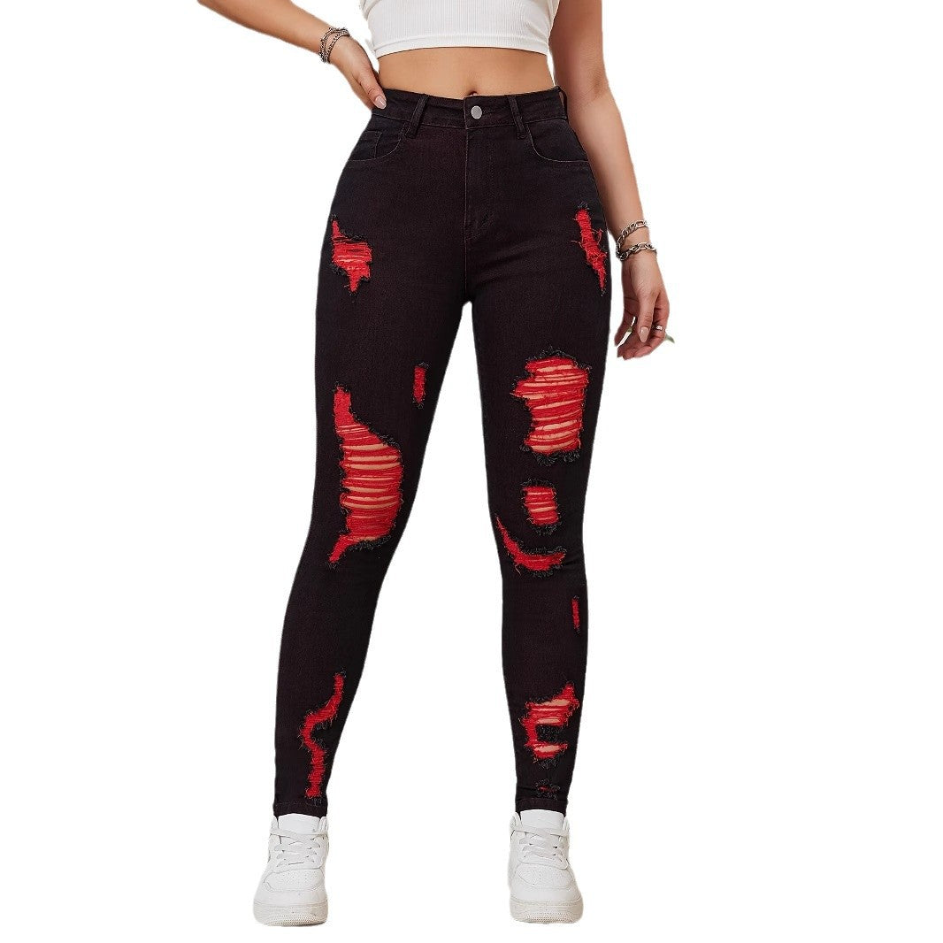 Jean Skinny Push-Up Femme Taille Haute & Ultra Sculptant