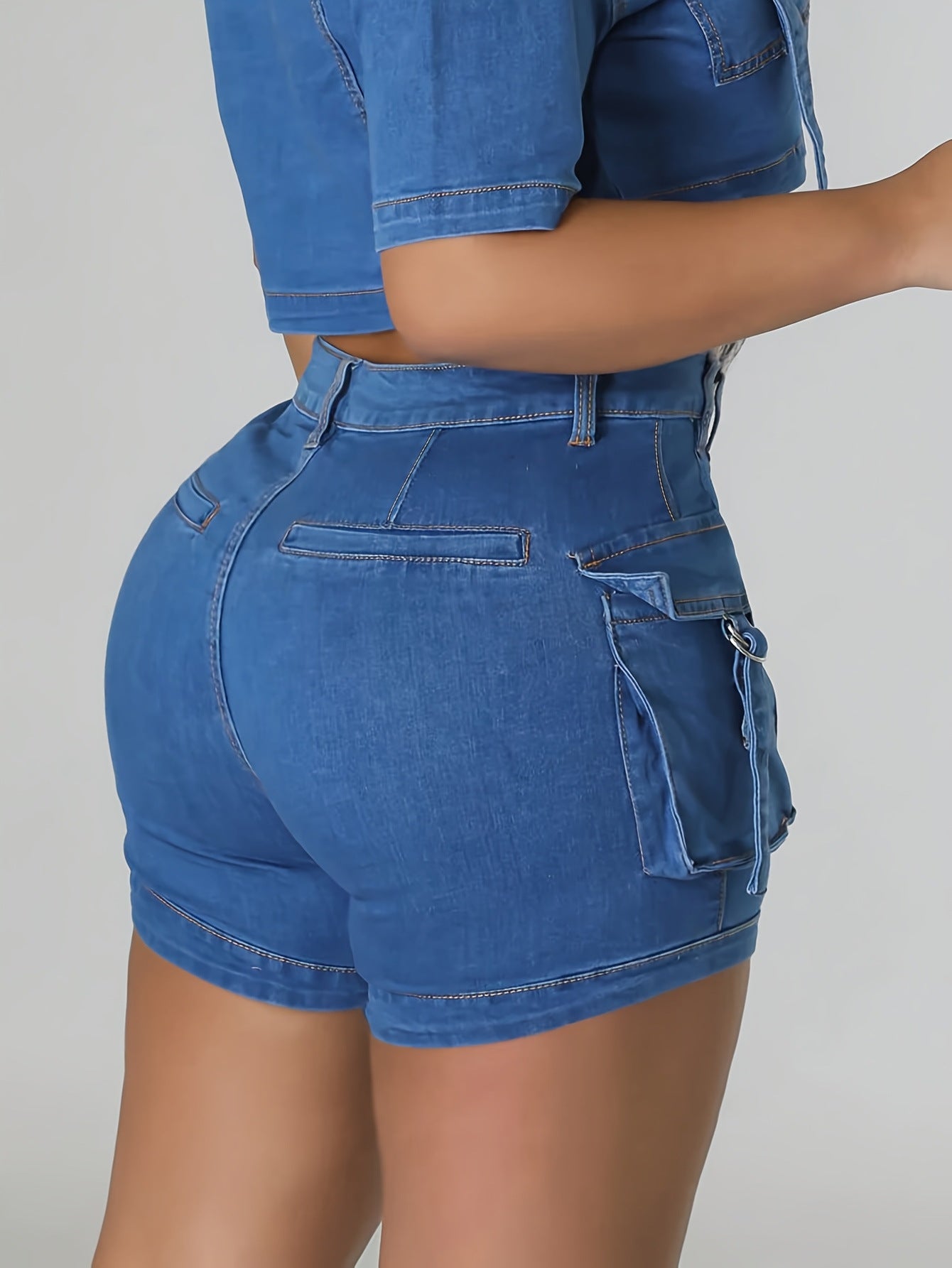 Short en Jean Stretch Femme Confort & Style au Quotidien