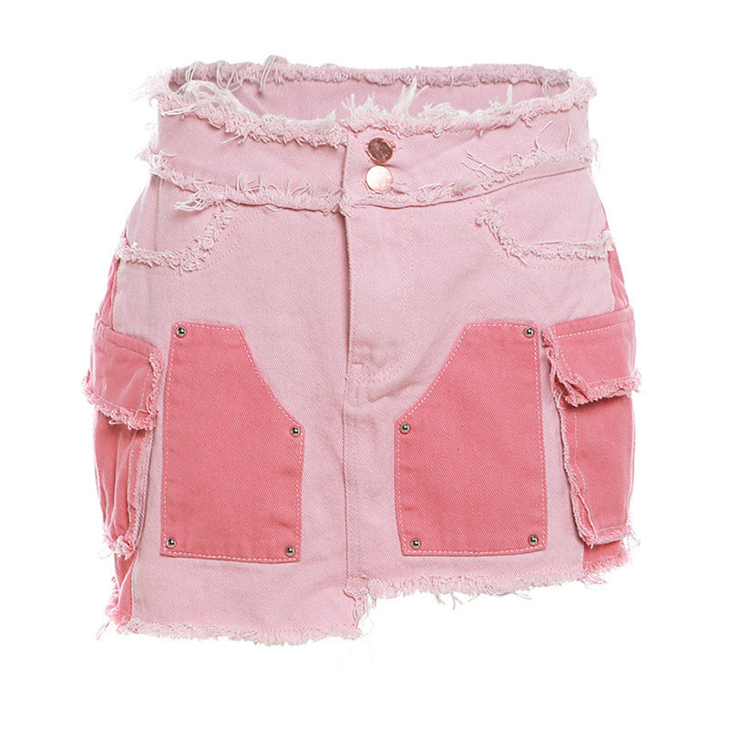 Jupe en Jean Style Urbain Chic et Original