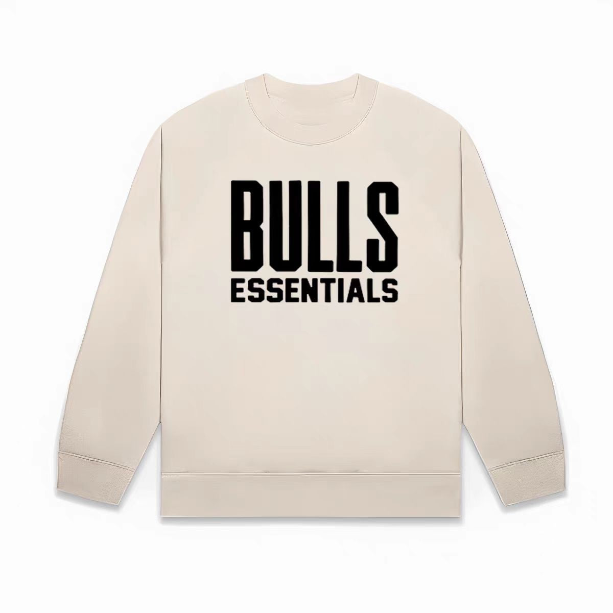 Sweat-shirt homme en molleton doux manches longues, col rond, coupe confortable, détails à double ligne, style épuré inspiré de la tendance streetwear.