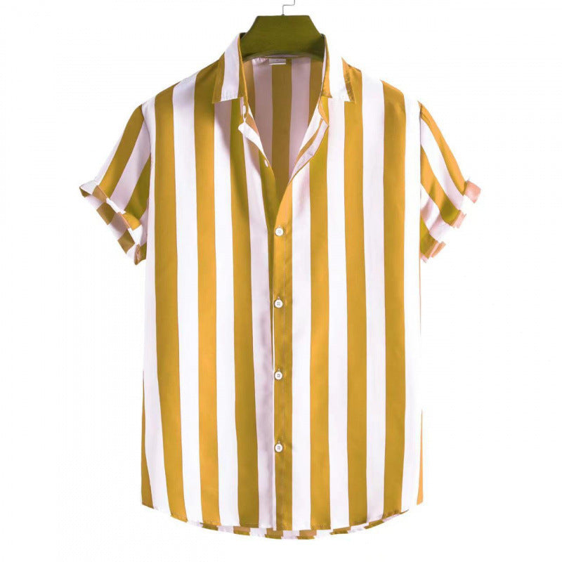T-shirt Homme Été Coupe Ajustée & Style Jeune