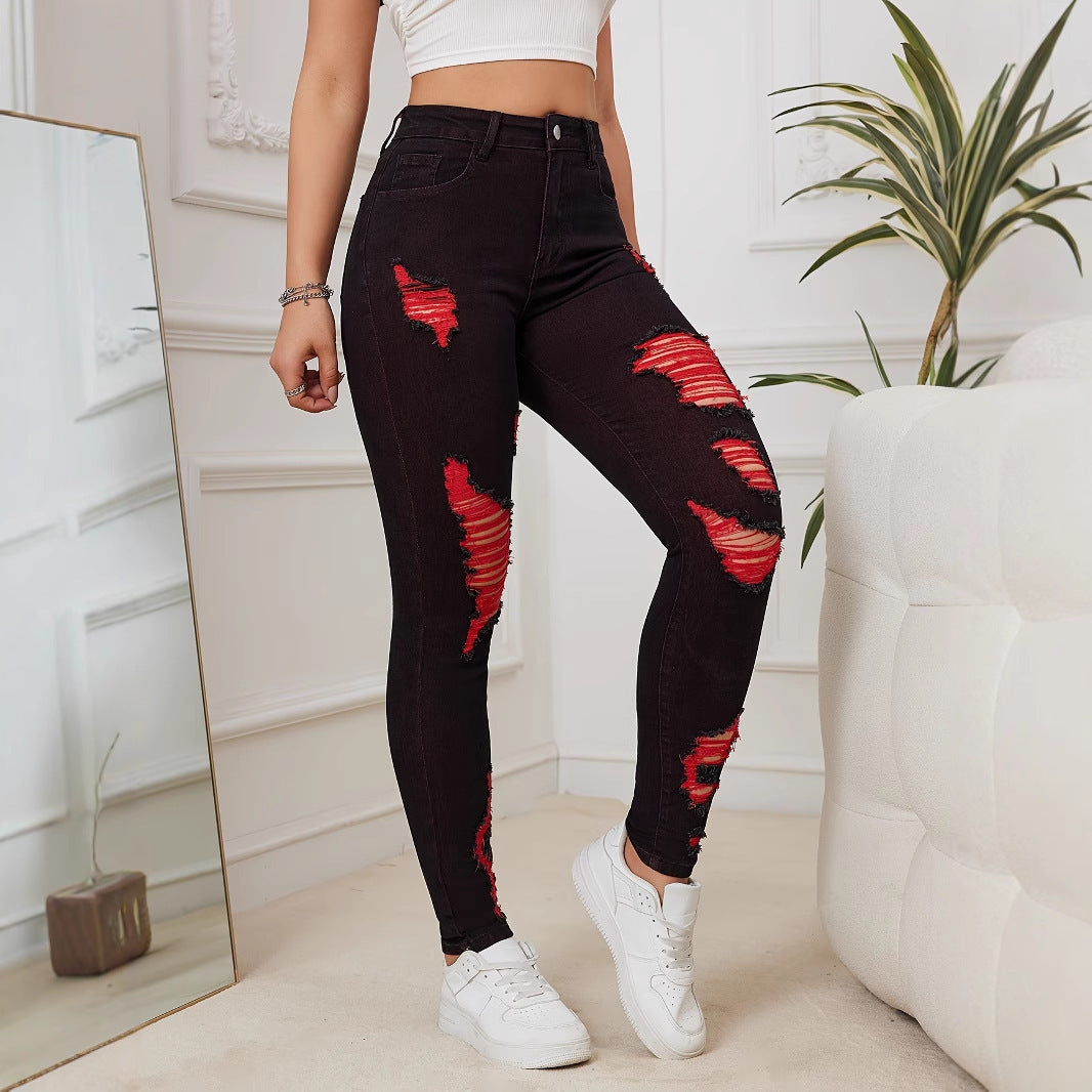 Jean Skinny Push-Up Femme Taille Haute & Ultra Sculptant