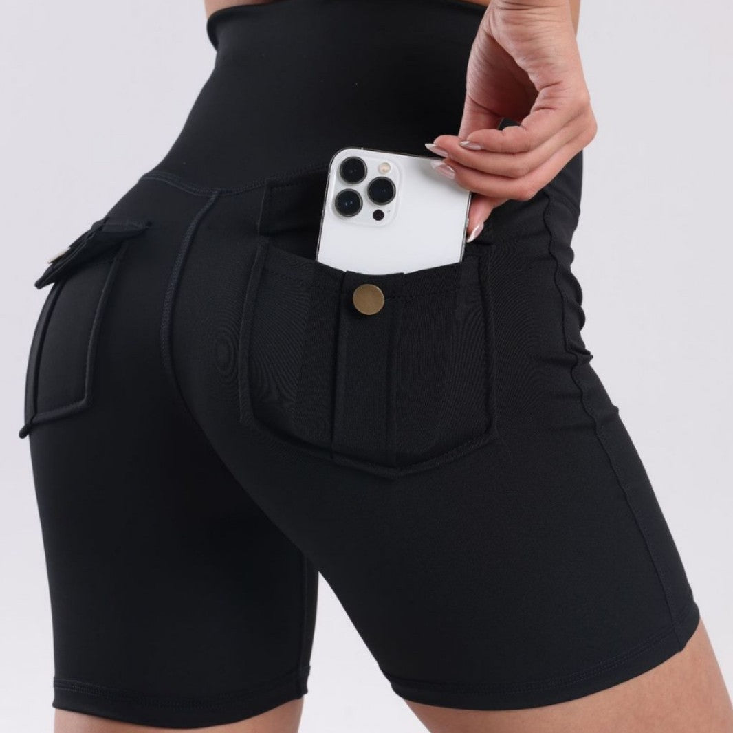 Pantalon de Yoga Femme Taille Haute & Poche Intégrée