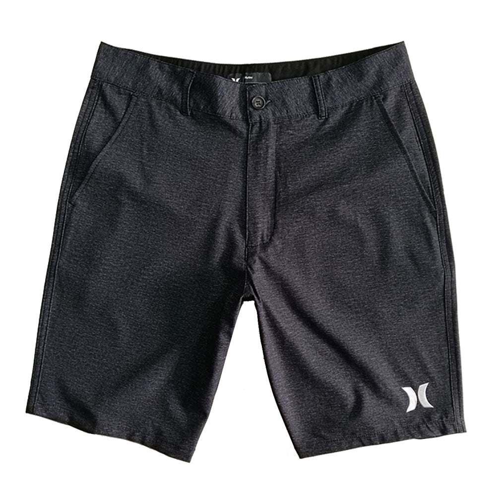 Pantalon homme léger pour l'été, style business décontracté, séchage rapide, déperlant, stretch, coupe cinq points, idéal pour la pêche et les voyages.