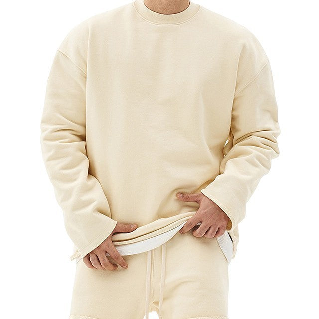 Sweat-shirt de sport pour homme Coupe ample, style athleisure, idéal pour lentraînement ou les loisirs, disponible en grande taille