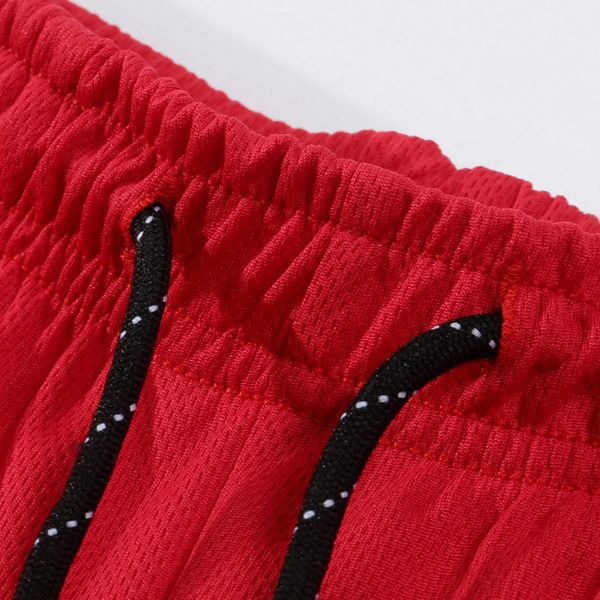 Short de plage pour homme, taille mi-haute avec cordon, tissu à séchage rapide en mesh, grande taille, style décontracté et polyvalent pour l’été.