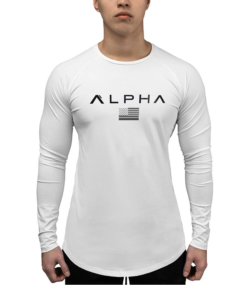 T-shirt Homme Manches Longues Stretch & Coupe Fit Sportive