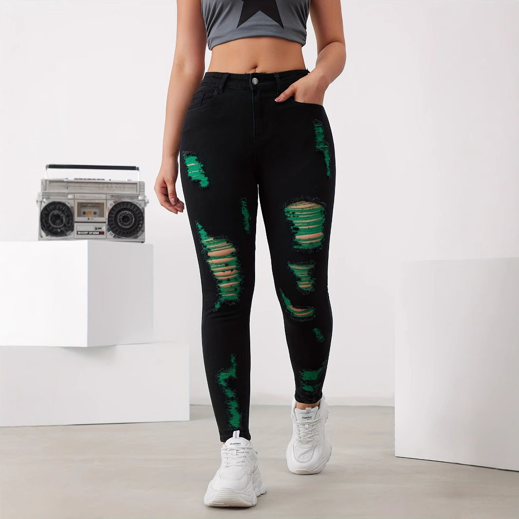 Jean Skinny Push-Up Femme Taille Haute & Ultra Sculptant